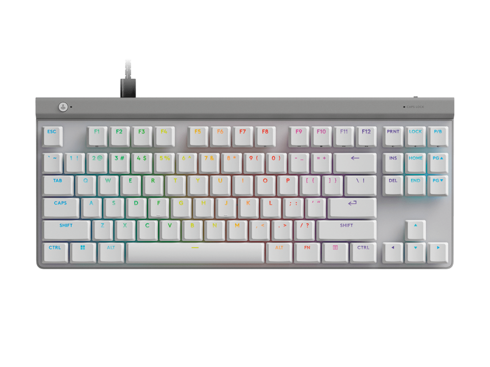 TECLADO GAMING ALAMBRICO G515 TKL RGB BLANCO