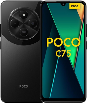 TELEFONO POCO C75 6GB RAM 128GB ROM 4G DUAL SIM 6.88 PULGADAS BLACK