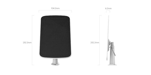 PANEL SOLAR PARA CAMARA 6.2W
