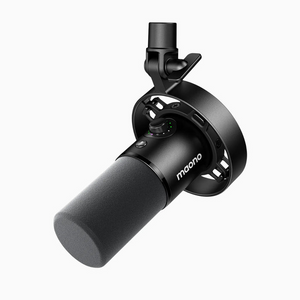 MICROFONO DINAMICO PD300XS USB Y XLR CON REDUCION DE RUIDO Y BRAZO ARTICULADO NEGRO