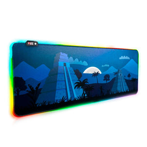 MOUSE PAD GAMING RGB NOCHE DE TIKAL XXL 400*900 MM