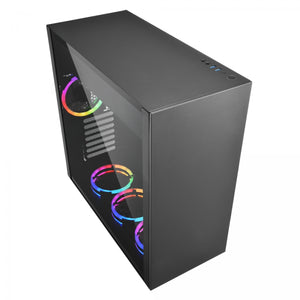 CASE FURESTEEL ATX BLACK RGB NEGRO