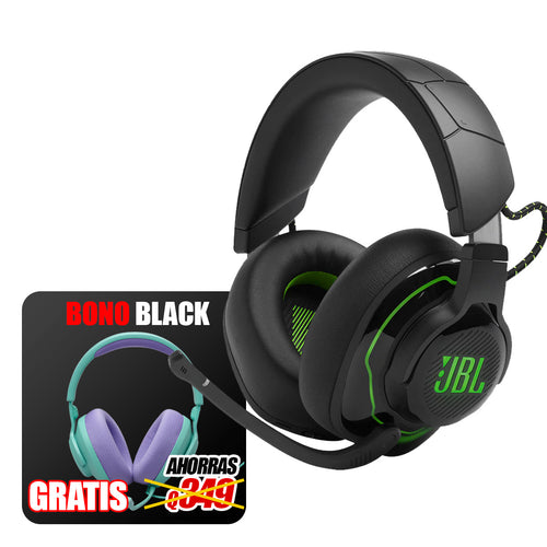 AUDIFONOS INALAMBRICOS QUANTUM 910 + QUANTUM 100 CYAN