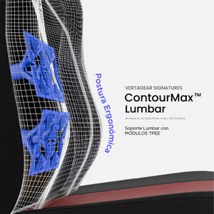 SILLA GAMING VG SL1800 BR BLACK RED