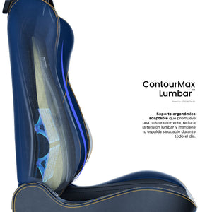 SILLA GAMING VG SL 5800 SE MB BLACK  MIDNIGHT BLUE