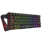 TECLADO K617RGB FIZZ MAGNETIC+ WIRED 60% NEGRO
