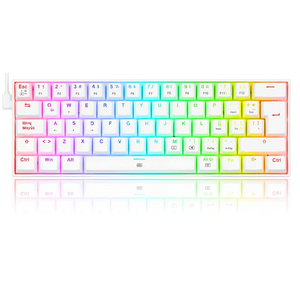 TECLADO GAMING K630W-RGB RED