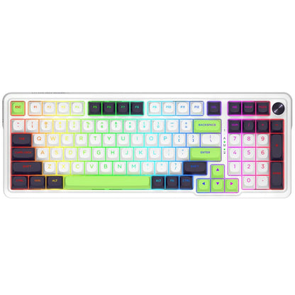 TECLADO GAMING K686WBG EISA MAX 3 MODES BLANCO