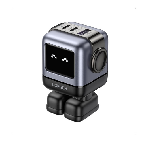 CARGADOR CD361 65W 2 PUERTOS USB-C Y 1 PUERTO USB GRIS