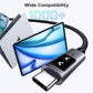 CABLE USB-C A USB-C L509 100W 2M CON LED DISPLAY 35512 NEGRO