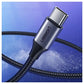 CABLE USB-A A USB-C 2M 60128 NEGRO