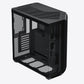 CASE V1-BK-V1 MID TOWER SIN VENTILACIÓN INCLUIDA CON VIDRIO TEMPLADO BLACK