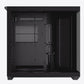 CASE V1-BK-V1 MID TOWER SIN VENTILACIÓN INCLUIDA CON VIDRIO TEMPLADO BLACK