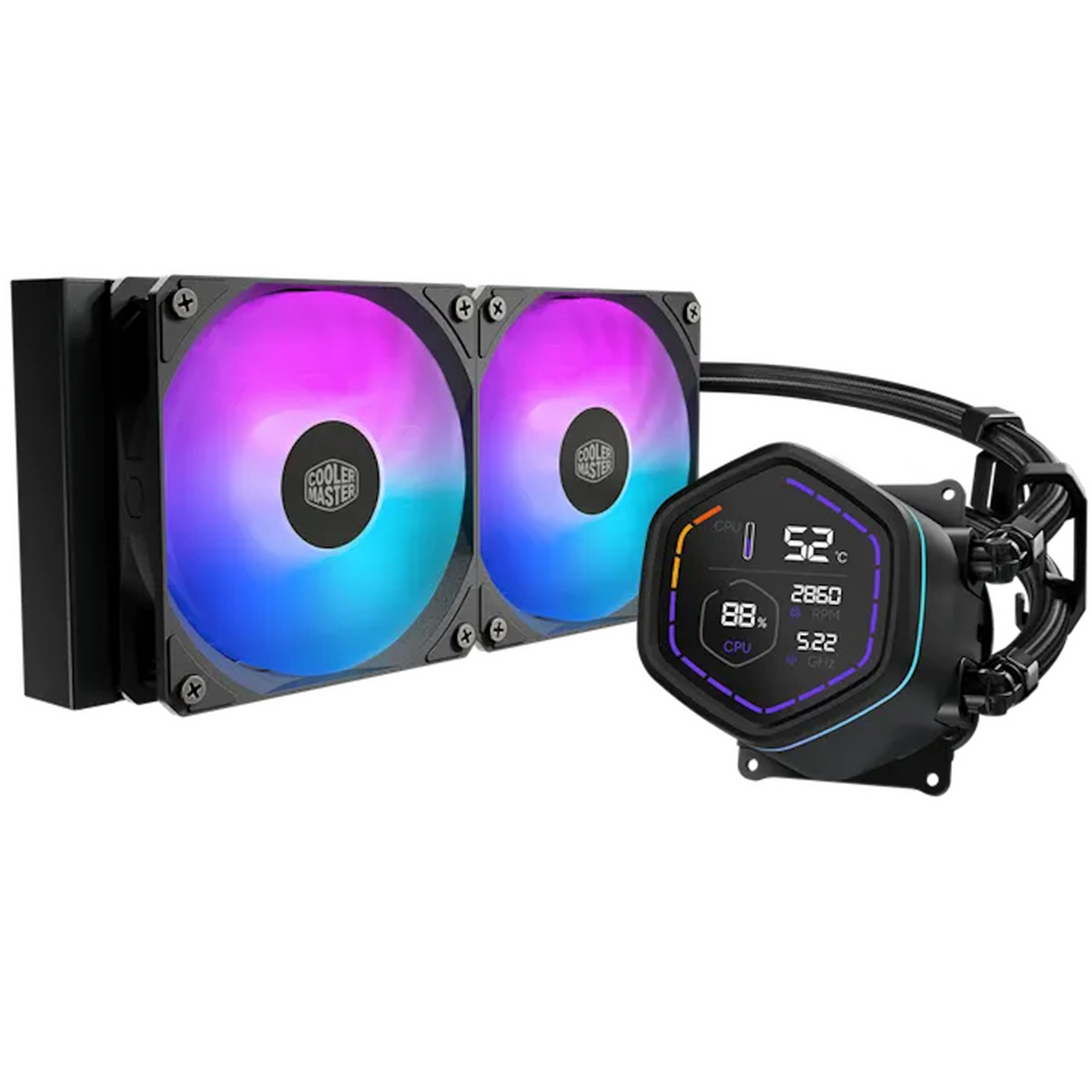 ENFRIAMIENTO LIQUIDO ML CORE NEX DIGITAL 240 NEGRO MLX-D24M-A18PA-RD