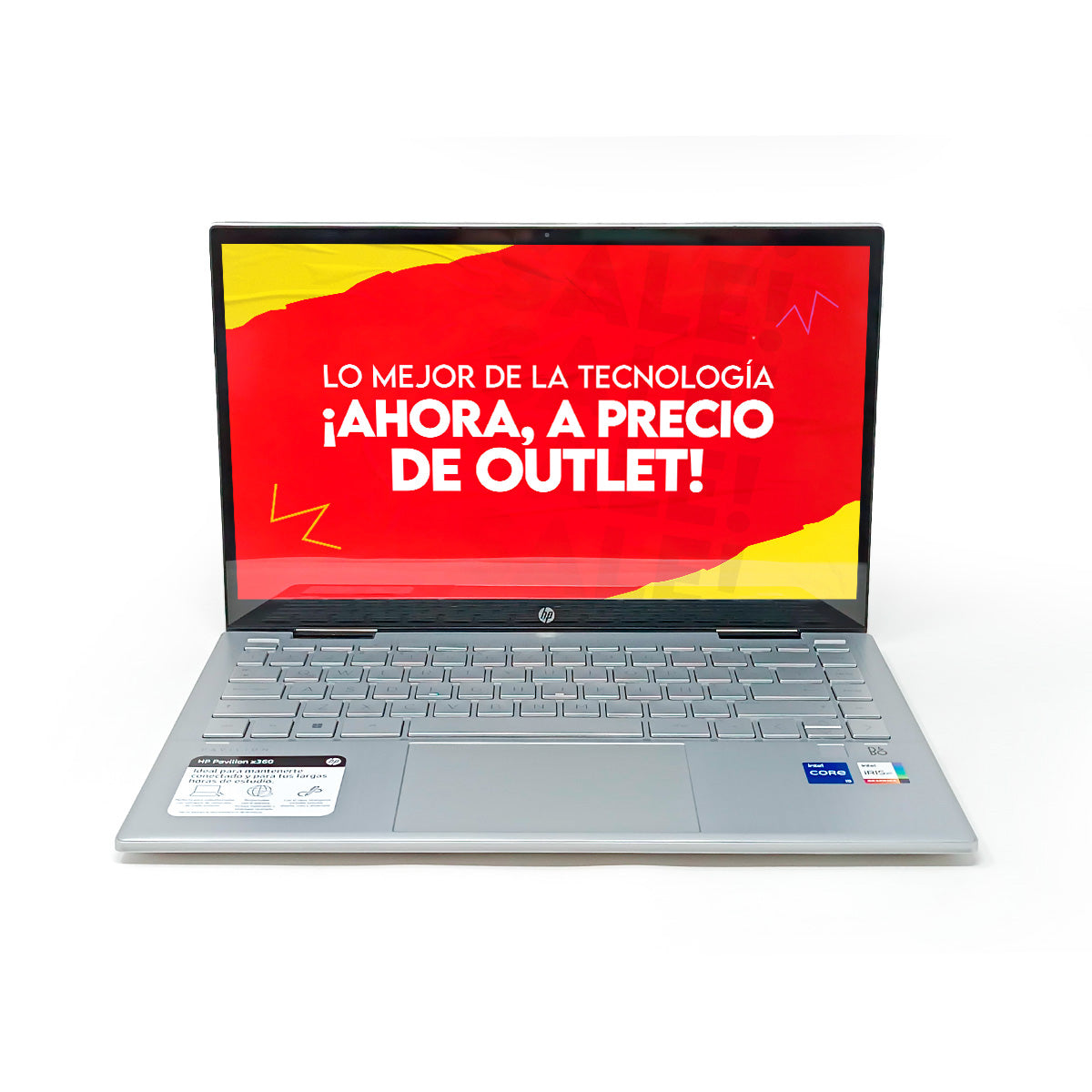 14-DY2002LA I5-1235U 8GB RAM 256GB SSD 14P TOUCH X360 LECTOR HUELLAS , LAPIZ, W11