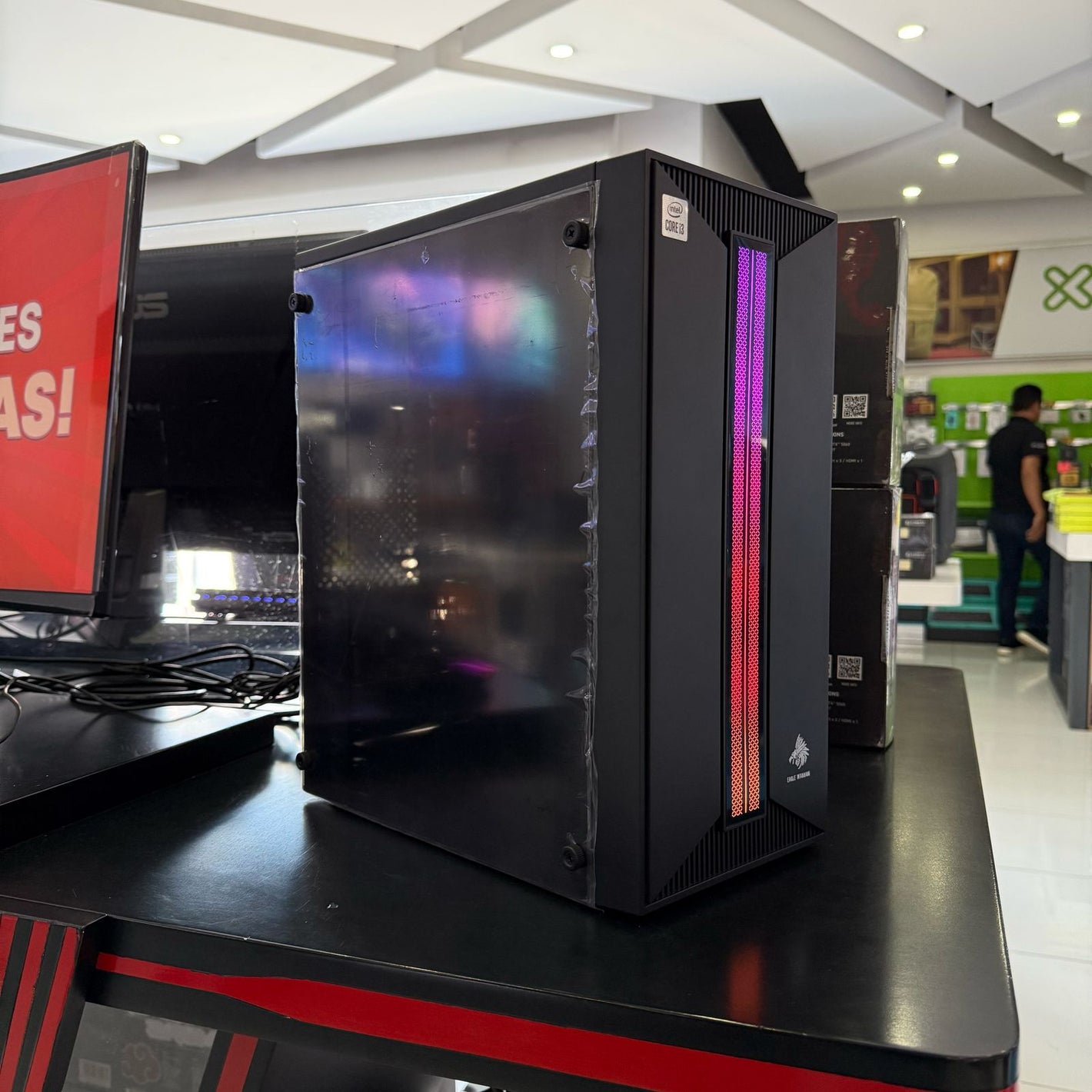 PC I3-10100F, 8 GB DDR4, 128 GB SSD, GT 730 2 GB FUENTE 600W W11HOME