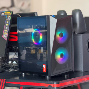 PC NICE I5-14400, 16GB DDR5 6000MHz, 1TB NV3 SSD, RTX 5060 8GB, ENFRIAMIENTO DE AIRE, MSI B760M-P , FUENTE 700 BRONZE, WIN11HOME