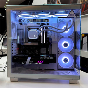 SETUP NZXT ULTRA 9 285k SERIES 2, PRIME Z890-P WIFI, 1TB NV3 M.2, 32GB (2 x 16GB) DDR5 6000 , RTX 5060 TI 16GB GDDR7 OC EDITION, ENFRIAMIENTO LIQUIDO LE720 360MM ARGB