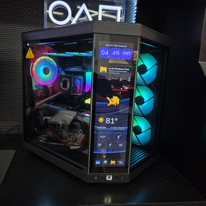SETUP ROG CORE ULTRA 9 285k RTX 5090 32GB GDDR7 64 GB RAM 4 TB SSD 1200W PLATINUM W11 PRO