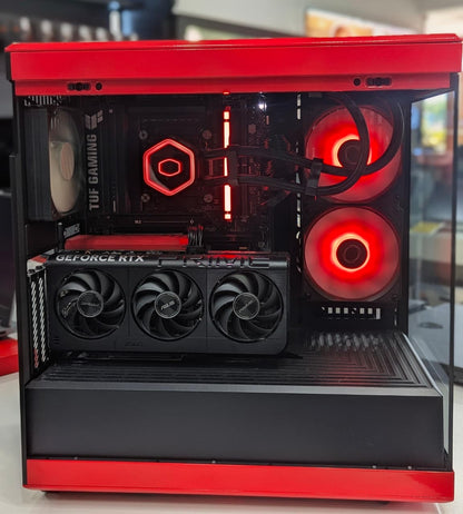 PC, PROCESADOR RYZEN 5 8500G, MOTHERBOARD PRIME B840M-A WIFI, RAM PARA PC LANCER BLADE 16GB DDR5, M.2 LEGEND 860 1000GB, ENFRIAMIENTO LIQUIDO PRIME LC 360, CASE MID TOWER ATX QUBE 540, PRIME RADEON RX 9060 XT 8GB GDDR6, FUENTE DE PODER PRIME 750W BRONZE 8