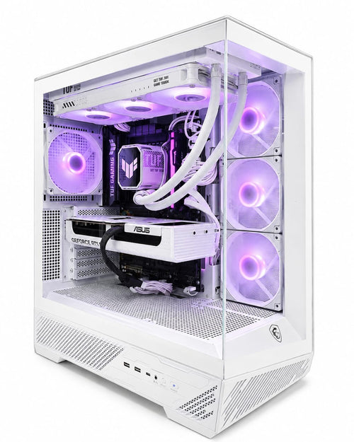 PC - ULTRA 5 235 - MOTHERBOARD TUF GAMING B860-PLUS WIFI - RAM16GB DDR5 - 1TB SSD - ENFRIAMIENTO LIQUIDO TUF - RTX 5070 12GB GDDR7 - FUENTE DE PODER PRIME 750W BRONZE - CASE MAG PANO 130R