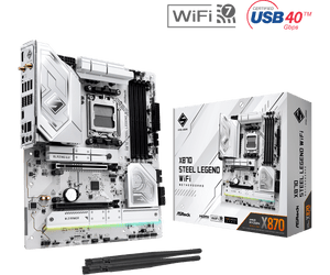 MOTHERBAORD X870 STEEL LEGEND WIFI AM5 DDR5 4X
