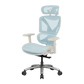 SILLA ERGONOMICA XTC CHROMA WHITE BLUE