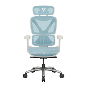 SILLA ERGONOMICA XTC CHROMA WHITE BLUE