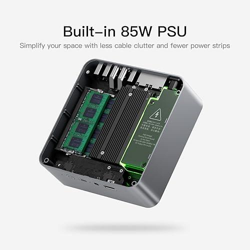 MINI PC RYZEN 5 5625U, 16GB RAM, 500GB SSD
