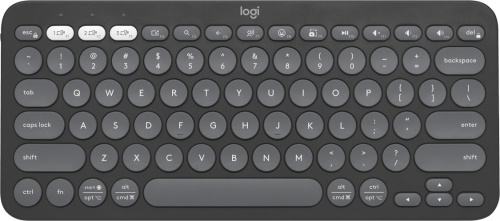 TECLADO PORTATIL BLUETOOTH PEBBLE KEYS 2 K380S NEGRO