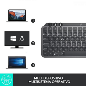TECLADO INALAMBRICO MX KEYS MINI PLATEADO - US