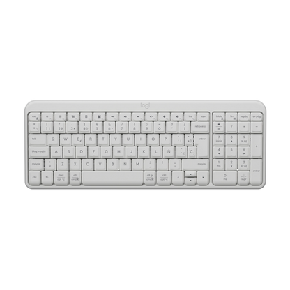 TECLADO INALAMBRICO K250 ESPAÑOL WHITE