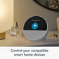 BOCINA ALEXA BLUETOOTH  ECHO SPOT CON RELOJ BLANCA