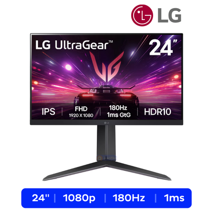 MONITOR 24P GAMING LG ULTRAGEAR FHD 1920 X1080 180Hz 1MS