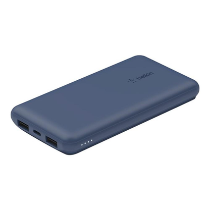 Power bank 10,000mAh USB C 15W blue