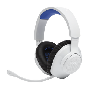AUDIFONO WIRELESS Y BLUETOOTH QUANTUM 360P BLANCO