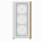CASE GAMING RGB D301A MINI TOWER VENTILADORES 4 DE 120MM D301A-G-WT-V2 WHITE