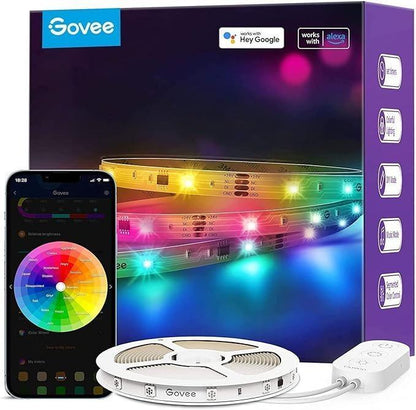 LUCES H612A BASIC WIFI RGBIC + BLUETOOTH LED 5M