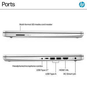 14-DQ6013DX INTEL N150 4GB RAM 128GB SSD 14P W11 MODO S SILVER