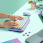 TECLADO MECANICO INALAMBRICO POP KEYS BLANCO LILA