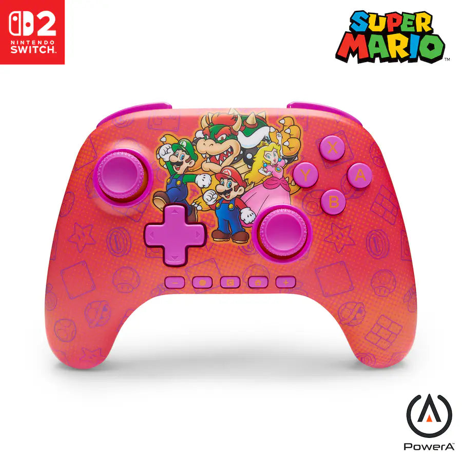 CONTROL PARA NINTENDO SWITCH 2 SUPER MARIO Y SUS AMIGOS
