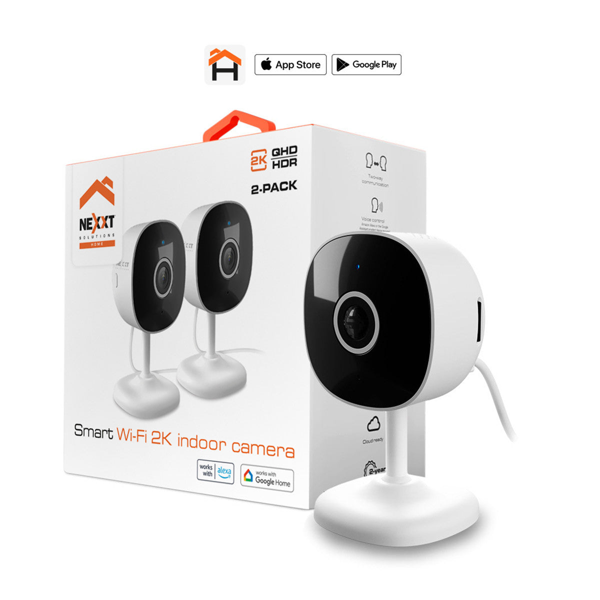 CAMARA SMART 2K PARA INTERIOR NHC-I710 2 PACK