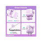 CARGADOR CD361 65W 2 PUERTOS USB-C Y 1 PUERTO USB MORADO