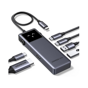 HUB CM888 6 EN 1 USB-C 2 PUERTOS USB-A 2 PUERTOS