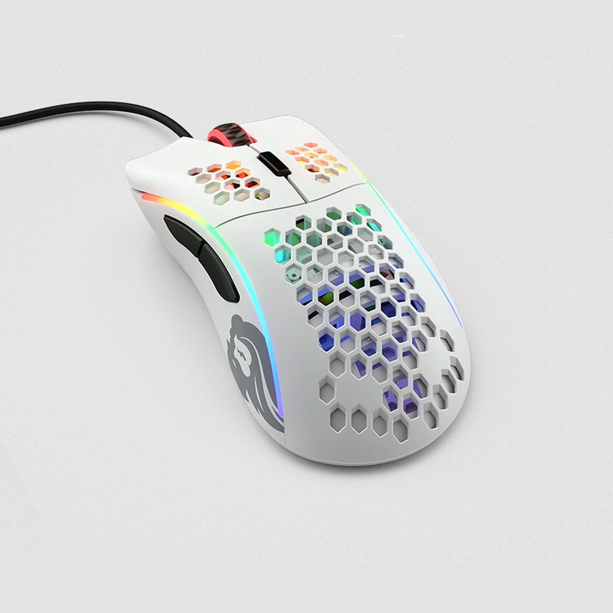 MOUSE GAMING MODEL D MATTE WHITE 68G