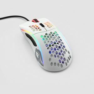 MOUSE GAMING MODEL D MATTE WHITE 68G