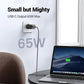 CARGADOR DE PARED X553 NEXODE S 65W 2 PUERTOS USB-C Y 1 PUERTO USB-A DE CARGA RAPID