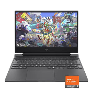 VICTUS 15-FB3093DX RYZEN 7 7445HS 16GB RAM 512GB SSD RTX 4050 6GB 15.6P W11 MICA SILVER