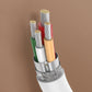 CABLE US264 USB-C A USB-C 1M 60518 BLANCO