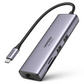 HUB USB C 7IN1 HDMI, RJ45,USB C, X2 USB A, SD CM512 4K 60HZ